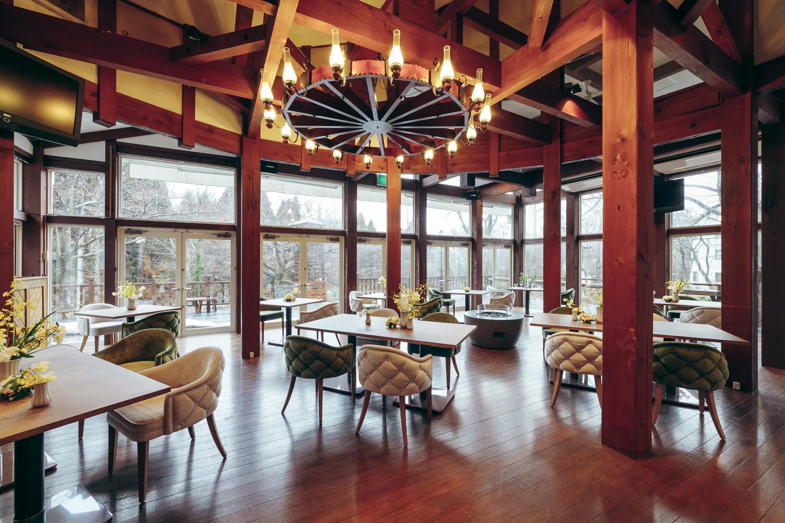 Dining at the Forest Restaurant